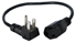 2-Pack 16 Inches 90degree Flat-Plug OutletSaver AC Power Adaptor - PPRT-ADPT-2PK