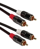 12ft Dual-RCA Premium Component Audio Combo Cable RCA2A-12 037229400564 Cable, Dual-RCA Component/Composite Stereo Audio Premium 75ohm Color-Coded Shielded Cable, 2RCA M/M, 12ft 187575 RCA2A12 RCA2A-012 cables feet foot  3704 