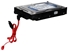 12 Inches SATA 3Gbps Down-Angle Internal Data Red Cable - SATA-12R
