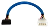 18 Inches SATA Internal Power Blue Cable SATAP-18BLB