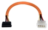 18 Inches SATA Internal Power Orange Cable SATAP-18ORB