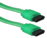 12 Inches SATA 3Gbps Internal Data UV Green Cable SATAUV-12GN 037229115420 Cable, SATA150 Serial ATA Internal 7Pin Data Cable, 7Pin to 7Pin, PCMods UV Green, 12" 671602 SATAUV12GN SATAUV-12GN cables