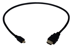 0.5-Meter High Speed HDMI to Micro HDMI with Ethernet 1080p Cable for Surface 2/RT Tablet & GoPro Action Cameras STH-05M 037229009316 0.5-Meter HDMI Audio/Video 1080p Cable for Microsoft Surface 2 and RT Tablets, HDMI M/M 49346 STH05M STH-005M cables feet foot meters