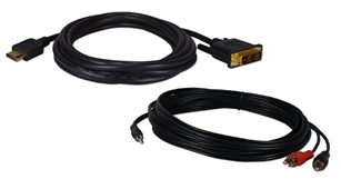 DVI Computer to HDTV with HDMI 16ft A/V Cable Kit TD16K 037229230468 Cable Kit, Connects any computer with DVI to HDTV with HDMI Digital Video Converter/Adaptor, 16ft 773515 TD16K TD16K adapters adaptors cables feet foot 