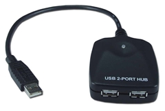 2Port USB Compliant MiniHub UH102 037229220827 USB 2-Port Mobile/Portable Mini-Hub with Built-in 6" Cable, Supports Bus & Self Powered Devices, Up to 100mA per Port UH-102MN UH-212  UH102 UH102 cables