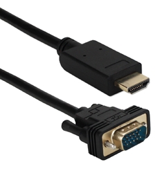 6ft HDMI to VGA Video Converter Cable XHDV-06 037229001907