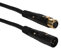 50ft Premium XLR Male to Female Balanced Shielded Audio Cable XLRMFP-50 037229402049