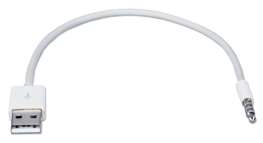 Worien White Câble De Synchronisation De Données USB Pour IPod Shuffle 1ère Et 2e Génération