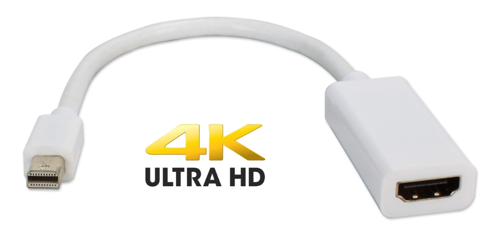Adattatore Thunderbolt Mini DisplayPort MDP A HDMI Attivo - Cavo 18cm Ultra HD - Foto 5
