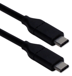 2-Meter USB-C to USB-C 2.0 Sync & Charger Cable CC2230B-2M 037229230857 Black USB-C, USB C, USB-A, USB A