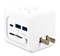 Premium World Travel Power Adaptor with USB-C & Dual-USB Charger Ports - PA-C5